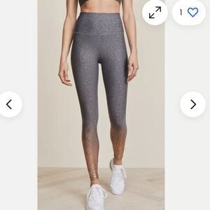 Beyond Yoga Alloy Ombre High Waisted Leggings Size Small Gray/Rose Gold